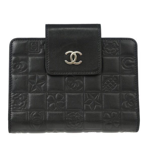 Chanel Black Lambskin Notebook Cover Small Good - Picture 1 of 12